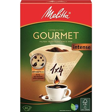 Melitta filtry 1x4/80 Gourmet INTENSE (6763159)