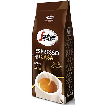 Segafredo Espresso Casa, zrnková, 1000g (8003410311089)
