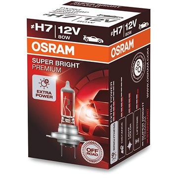 OSRAM Super Bright Premium, 12V, 80W, PX26d (62261SBP)