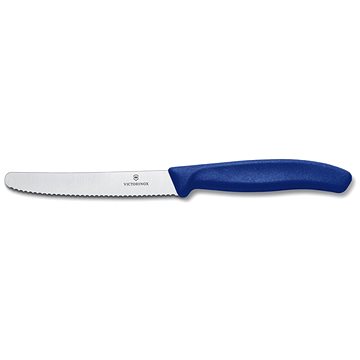 Victorinox nůž na rajčata s vlnkovaným ostřím 11 cm modrý (6.7832)