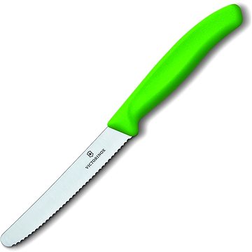 VICTORINOX SwissClassic Nůž na rajčata zelený, 2ks (6.7836.L114B)
