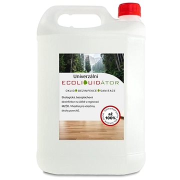 Ecoliquid Ecoliquidátor, unverzální čisticí a dezinfekční prostředek, 5 l (8595628600531)