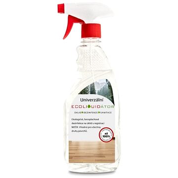 Ecoliquid Ecoliquidátor, unverzální čisticí a dezinfekční prostředek, 500 ml (8595628600500)