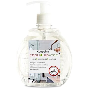 Ecoliquid Ecoliquidátor koupelny, čisticí a dezinfekční prostředek, 500 ml (8595628603235)