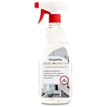 Ecoliquid Ecoliquidátor koupelny, čisticí a dezinfekční prostředek, 500 ml (8595628603198)