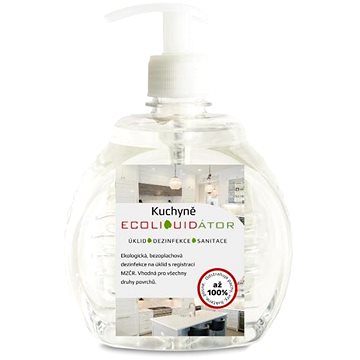 Ecoliquid Ecoliquidátor kuchyně, čisticí a dezinfekční prostředek, 500 ml (8595628603112)