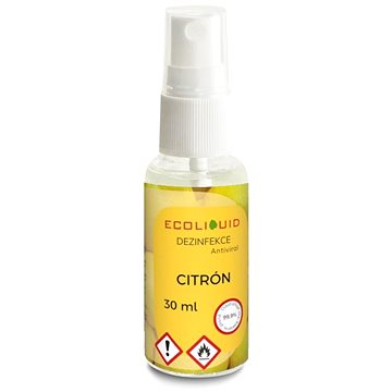 ANTIVIRAL dezinfekce na ruce Citron 30 ml sprej (8595628601774)