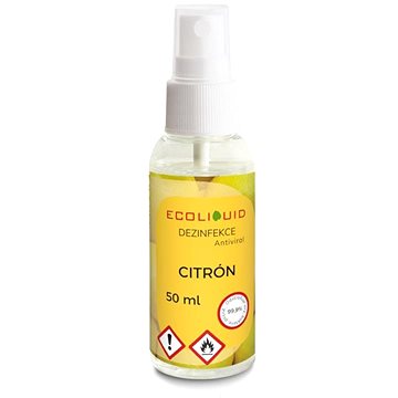 ANTIVIRAL dezinfekce na ruce Citron 50 ml sprej (8595628601804)