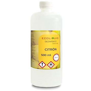 ANTIVIRAL dezinfekce na ruce Citron 500 ml, náhradní náplň (8595628601989)