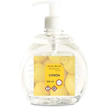 ANTIVIRAL dezinfekce na ruce Citron 500 ml pumpička (8595628602016)