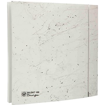 Soler&Palau SILENT 100 CZ Design Marble White 4C koupelnový, v barvě bílý mramor (5210612000)