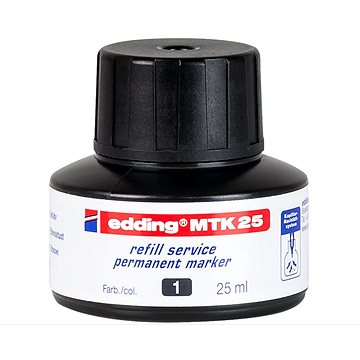 EDDING MTK25 permanentní inkoust, černý (4-MTK25001)