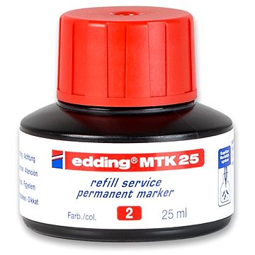 EDDING MTK25 permanentní inkoust, červený (4-MTK25002)