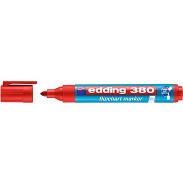 EDDING 380 na flipcharty, červený (4-380002)
