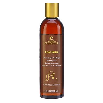 CPRODUCTS Cool Sense osvěžující masážní olej s mentolem a jojobou 240 ml (9907003)