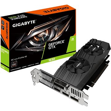 GIGABYTE GeForce GTX 1630 OC Low Profile 4G (GV-N1630OC-4GL)