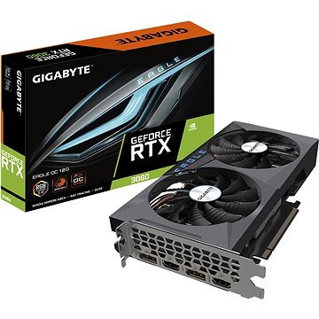 GIGABYTE GeForce RTX 3060 EAGLE OC 12G (GV-N3060EAGLE OC-12GD 2.0)