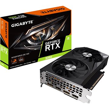 GIGABYTE GeForce RTX 3060 WINDFORCE OC 12G (GV-N3060WF2OC-12GD)