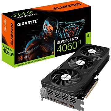 GIGABYTE GeForce RTX 4060 Ti GAMING OC 8G (GV-N406TGAMING OC-8GD)
