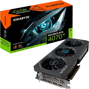 GIGABYTE GeForce RTX 4070 Ti EAGLE OC 12G (GV-N407TEAGLE OC-12GD)