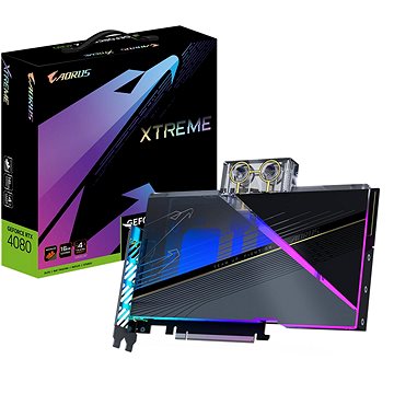 GIGABYTE AORUS GeForce RTX 4080 16GB XTREME WATERFORCE WB (GV-N4080AORUSX WB-16GD)