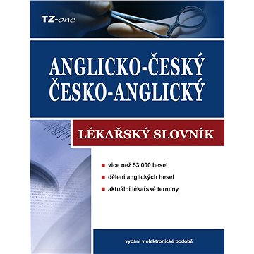 Anglicko-český/ česko-anglický lékařský slovník (978-80-878-7309-0)