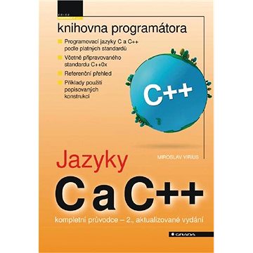 Jazyky C a C++ (978-80-247-3917-5)
