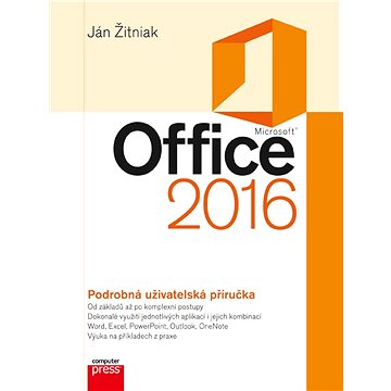 Microsoft Office 2016 Podrobná uživatelská příručka (978-80-251-4891-4)