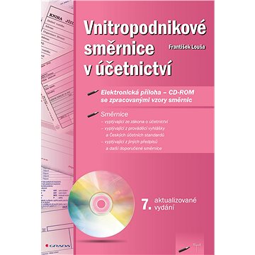 Vnitropodnikové směrnice v účetnictví s CD-ROMem (978-80-271-0797-1)