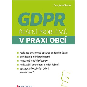 GDPR - Řešení problémů v praxi obcí (978-80-247-2925-1)