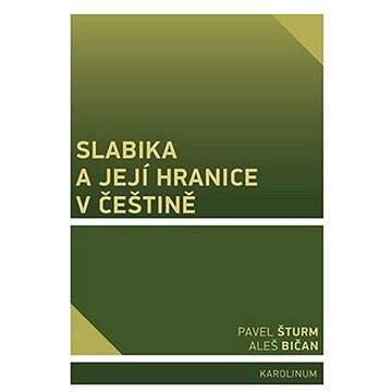 Slabika a její hranice v češtině (9788024651378)
