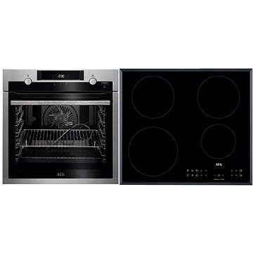 AEG Mastery BPE556320M + AEG Mastery Hob2Hood IKB64301FB