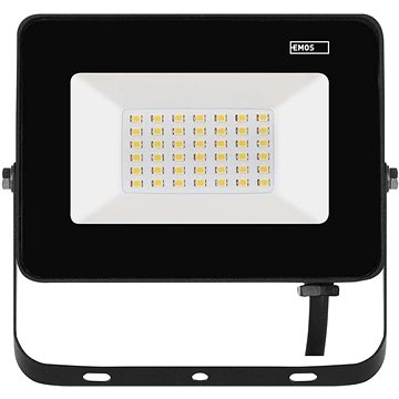 EMOS LED reflektor SIMPO 30 W, černý, neutrální bílá (1531223200)