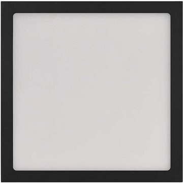 EMOS LED svítidlo NEXXO černé, 17 x 17 cm, 12,5 W, teplá/neutrální bílá (1539087125)
