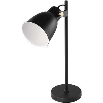EMOS Stolní lampa JULIAN na žárovku E27, černá (1538186000)