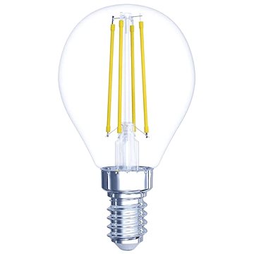 EMOS LED žárovka Filament Mini Globe 6W E14 teplá bílá (1525281229)