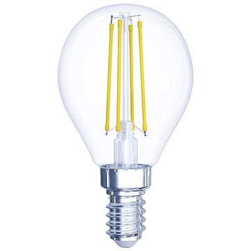 EMOS LED žárovka Filament Mini Globe 6W E14 neutrální bílá (1525281411)