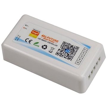 Ovladač RGB+W LED pásku 216W s aplikací Tuya (ABLSRGBW-TU18)