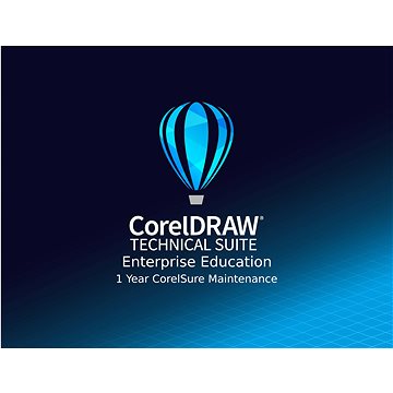 CorelDRAW Technical Suite Education Enterprise, Win, CZ/EN (elektronická licence) (LCCDTSENTMLA1)