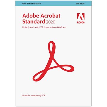 Adobe Acrobat Standard 2020, Win, CZ (elektronická licence) (65324318AD01A00)