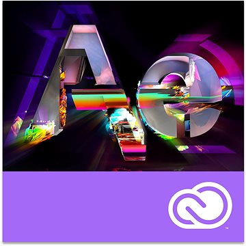 Adobe After Effects, Win/Mac, EN, 1 měsíc (elektronická licence) (65297726BA01B12)