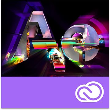 Adobe After Effects, Win/Mac, EN, 12 měsíců (elektronická licence) (65297726BA01B12a)