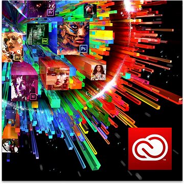Adobe Creative Cloud All Apps with Adobe Stock, Win/Mac, CZ/EN, 1 měsíc (elektronická licence) (65297676BA01B12)