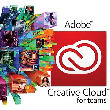 Adobe Creative Cloud All Apps, Win/Mac, EN, 12 měsíců, obnova (elektronická licence) (65297759BA01B12)