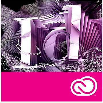 Adobe InDesign, Win/Mac, CZ/EN, 12 měsíců, obnova (elektronická licence) (65297560BA01B12)