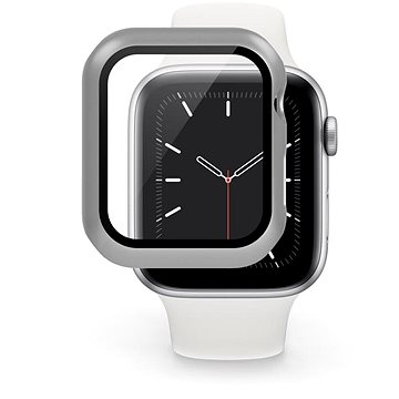 Epico tvrzené pouzdro pro Apple Watch 4/5/6/SE (44 mm) - stříbrné (42210152100001)