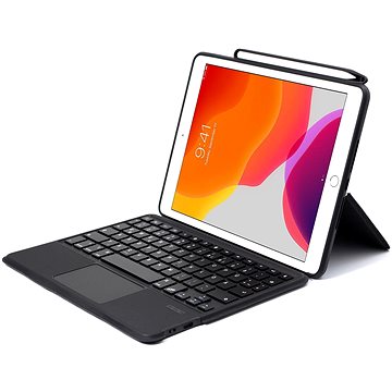 Epico klávesnice s pouzdrem pro iPad 10,2" - černá CZ (43811101300007)