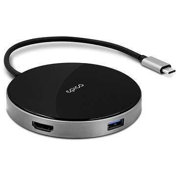 Epico bezdrátový nabíjecí hub s rozhraním USB-C - vesmírně šedý (9915111900044)