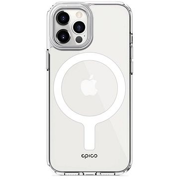 Epico Hero kryt na iPhone 12 / 12 Pro s podporou uchycení MagSafe - transparentní (50010101000012)