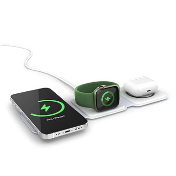 Spello by Epico 3in1 skládací bezdrátová nabíječka pro iPhone, Apple Watch a AirPods (9915101100129)